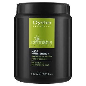 літрова oyster cannabis mask nutri energy Маска для волосся з омега 3 та омега 6 , 1000 мл
